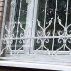 Вместо банальных прутьев, узор, который с женой сами придумали