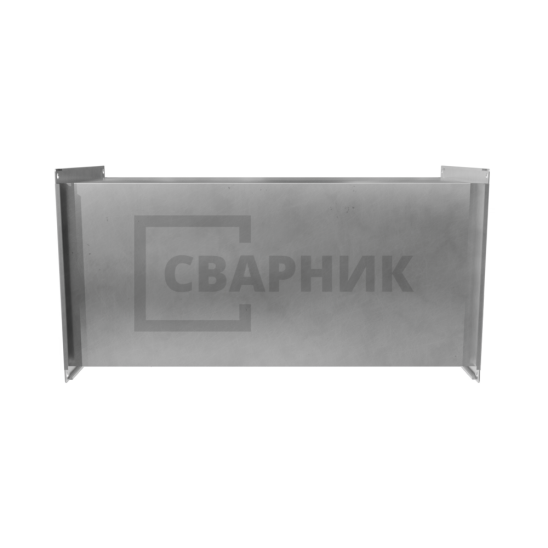 Воздуховод квадратный 100×100 1 м из оцинкованной стали 0.5 мм — фото 4