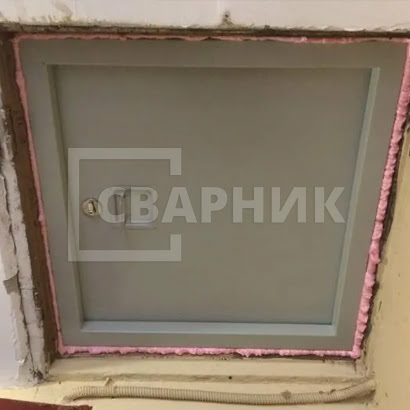 Противопожарный люк ЛПМ 2-го типа 900×1000 мм с лестницей — фото 10