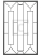 Решётка на окно сварная 1-126 – миниатюра 2