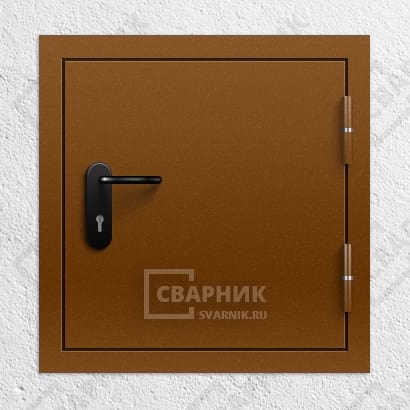 Утепленный противопожарный люк 1-го типа 700×700 — фото 1