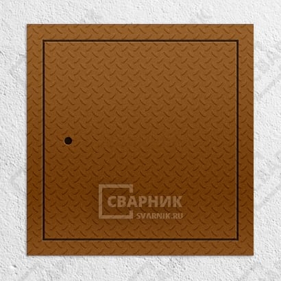 Напольный противопожарный люк ЛПМ 1-го типа 800×800 мм