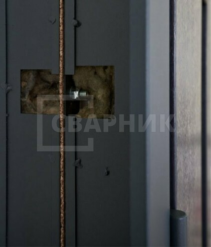 Дверь входная премиум одностворчатая со стеклом для квартиры уличная ДВ-89 — фото 4