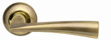 Ручка Armadillo (Армадилло) раздельная R.LD54.Columba (Columba LD80) AB/GP-7 бронза/золото