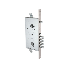 Замок Mottura (Моттура) врезной двухсистемный 54.J936M-S MyKey (левый), перекод. с торца, кл. 40 мм, без накл.