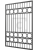 Решётка на окно сварная 3-110 – миниатюра 1