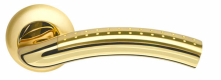 Ручка Armadillo (Армадилло) раздельная R.LD54.Libra26 (Libra LD26) SG/GP-4 матовое золото/золото
