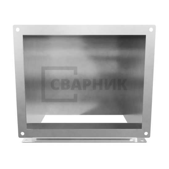 Прямоугольный отвод 90° 100×200 из оцинкованной стали — фото 2