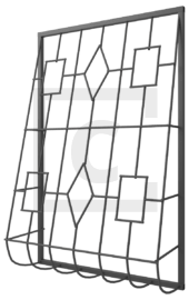 Решётка сварная дутая 2-56