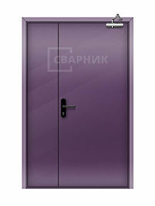 Полуторная дверь ДПМ-02 со скрытыми петлями