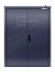 Двупольная глухая противопожарная дверь ДПМ-02 EIS 60 утепленная