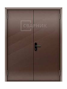 Внутренняя противопожарная дверь ДСВ EI-30 двупольная глухая