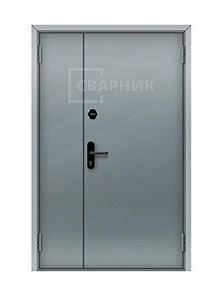 Дверь противопожарная ДПМ EI-90 полуторная глухая 1600×2100