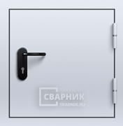 Утепленный противопожарный люк с ручкой EI-60 600×900