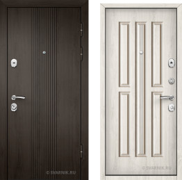 Дверь входная вторая в дом МДФ — винорит