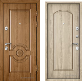 Дверь входная трехконтурная в дом МДФ — МДФ