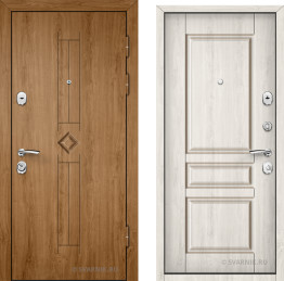 Дверь металлическая антивандальная в дом винорит — МДФ