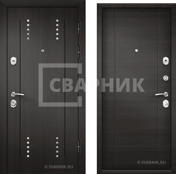 Дверь металлическая с терморазрывом на дачу винорит — МДФ — фото 1