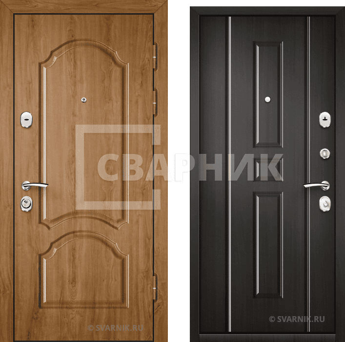 Дверь входная на заказ на дачу МДФ — МДФ — фото 1