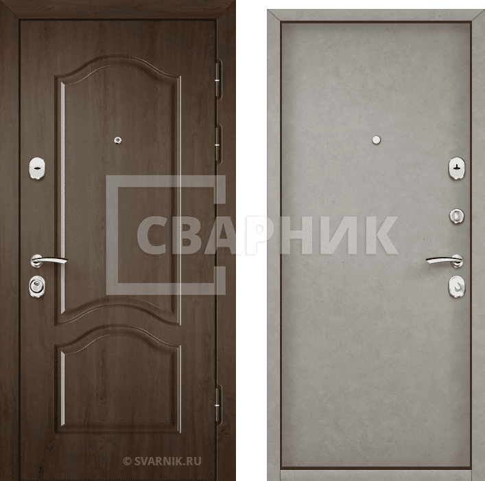Металлическая дверь 2 мм толщина листа на дачу д2м-132 — фото 1