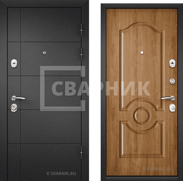 Дверь входная под ключ в квартиру — МДФ — фото 1