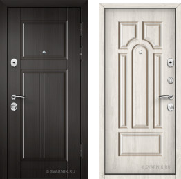 Дверь входная внутренняя в коттедж МДФ — винорит
