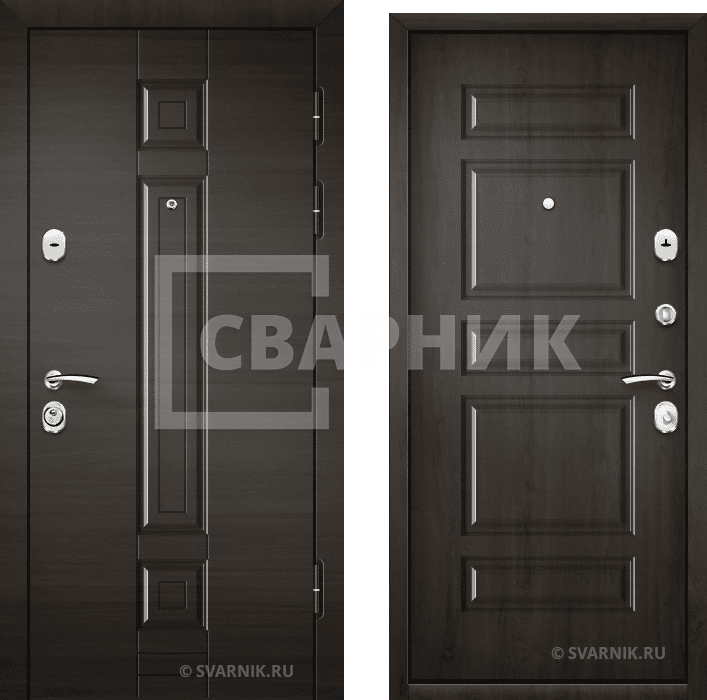 Дверь металлическая усиленная в квартиру массив — массив — фото 1