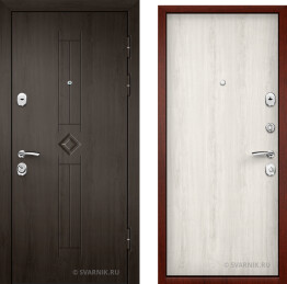 Дверь в офис белый дуб