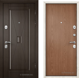 Дверь металлическая входная 3 мм в коттедж д3м-103