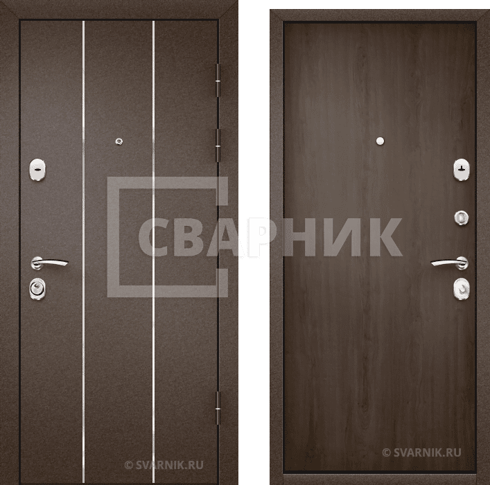 Металлическая дверь толщина металла 3 мм д3м-211 — фото 1