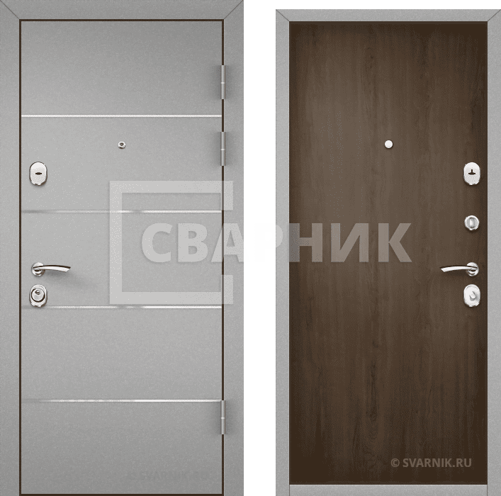 Входная дверь металл 2 мм на дачу д2м-028 — фото 1