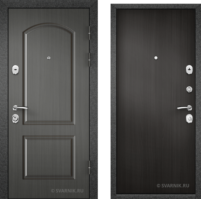 Дверь входная с установкой в дом шпон - ламинат: купить в Москве