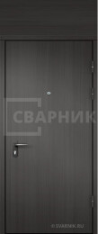 Дверь в тамбур дома глухая с фрамугой ДТ-88