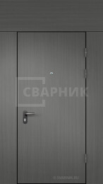 Дверь тамбурная глухая с фрамугой и перегородкой винорит — винорит ДТ-99