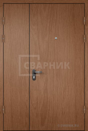 Дверь в тамбур в подъезд с броненакладкой ДТ-202