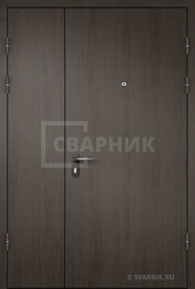Дверь глухая в коридор МДФ — скелет ДТ-207