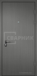 Тамбурная дверь в подъезд с МДФ ДТ-35