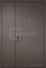 Дверь тамбурная в квартиру двойное полотно ДТ-205