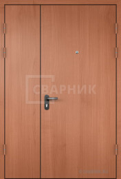 Перегородка уличная утепленная с ламинатом и винилискожей ДТ-214