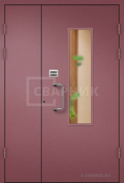 Подъездная дверь с терморазрывом и кодовым замком ПД-103
