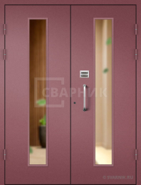 Дверь входная металлическая для подъездного помещения МДФ ПД-108