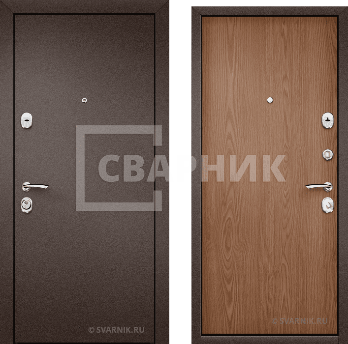 Дверь металлическая входная 3 мм от производителя д3м-107 — фото 1