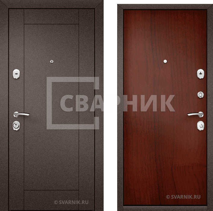 Входная дверь с внутренними петлями ДБП-005 — фото 1