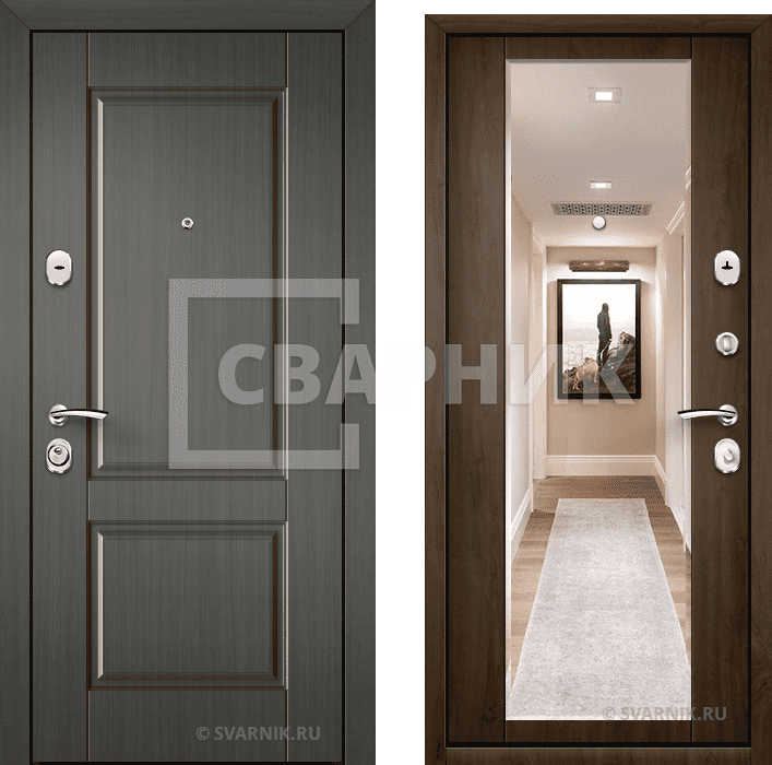 Железная дверь со скрытыми петлями с завода ДБП-076 — фото 1