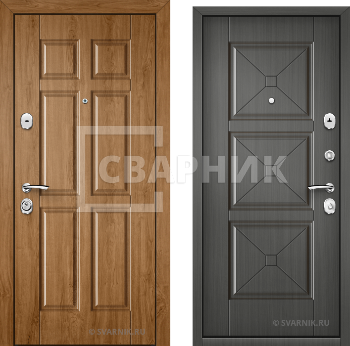 Металлическая дверь со скрытыми петлями от производителя ДБП-086 — фото 1