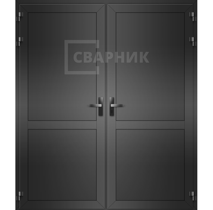 Алюминиевая дверь Сиал ДА-1658 — фото 1