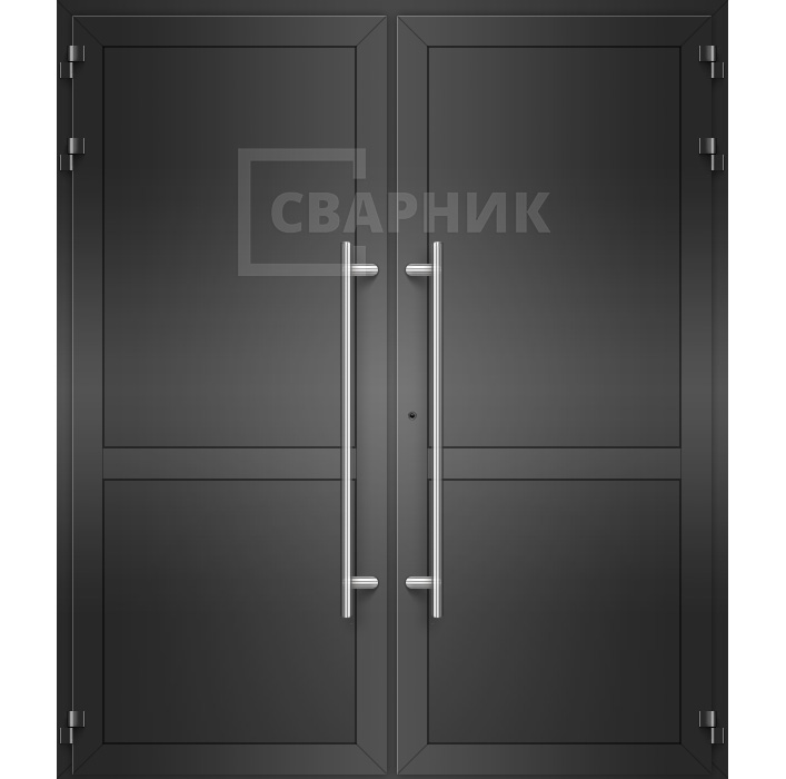 Дверь двупольная алюминиевая ДА-1109 — фото 1