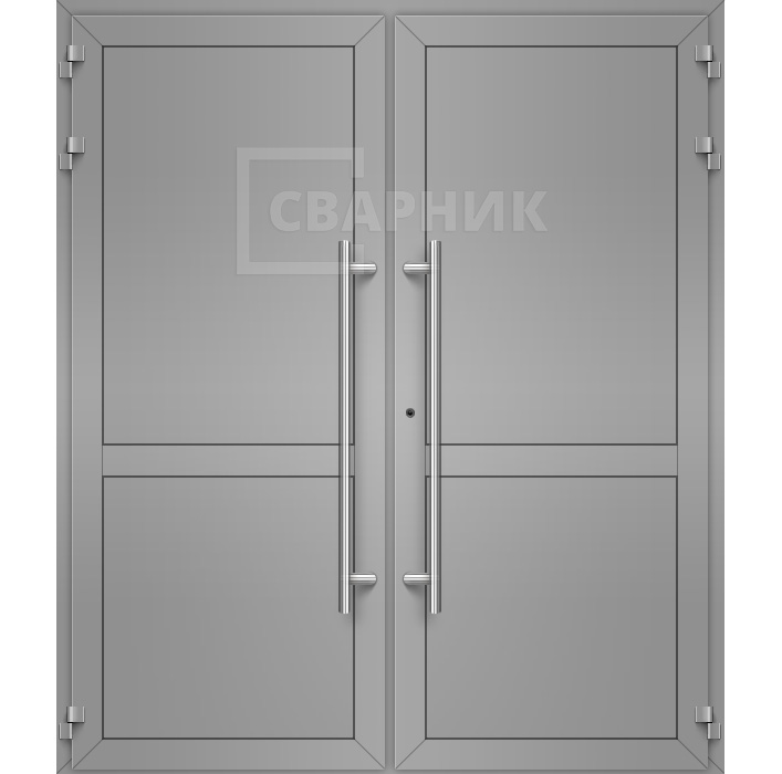 Дверь из алюминия для коттеджа ДА-037 — фото 1
