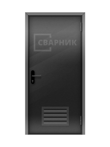 Промышленная дверь с решеткой ДТМ-108
