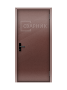 Металлическая дверь в подвал без стекла ДП-021